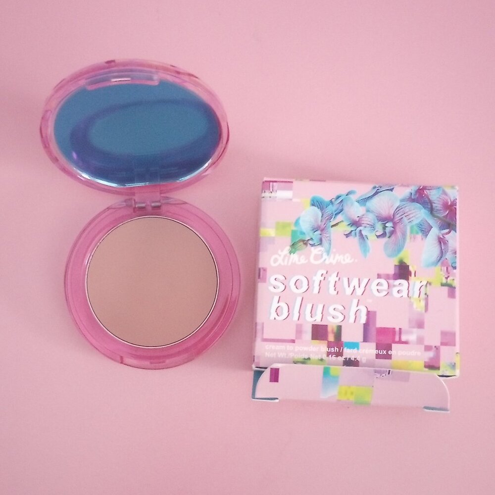 NEW Lime Crime Softwear Zip Blush